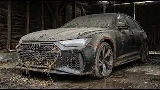 FROM RUST TO STEALTH: The $150,000 Audi RS6 Restoration