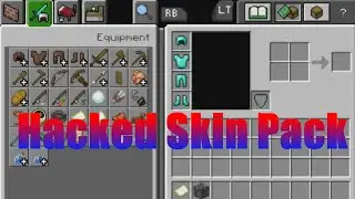 Bedrock Hacked Skin Pack | Invisible Skin | Works On Realms