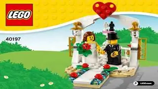 Лего Креатор Свадебный набор LEGO Creator Merchandise WEDDING FAVOR SET 40197