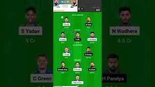 GT vs MI Dream11 Team I MI vs GT Dream11 Team Prediction I Dream 11 Team Of Today Match, 57th T20