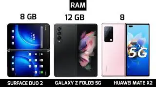 So s&aacute;nh Surface Duo 2 vs Galaxy Z FOLD3 5G vs Huawei Mate X2