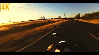 Sunset road / CFMOTO 450 SS