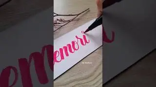 Rate from 1-10. Brush Pen Calligraphy.