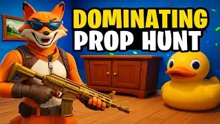 Dominating Prop Hunt in Fortnite!