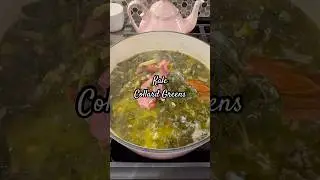 Kale Collard Greens🥬  #ChefMorghan #MorghansKitchen #KaleCollards #ThanksgivingRecipe