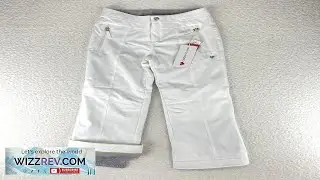 Obermeyer Snow Ski Brooke Pants Teen Girls Size Medium White Skiing Snowboard