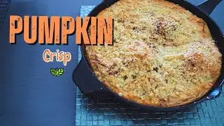 A Skillet Pumpkin Crisp