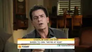 Today Show  Charlie Sheen