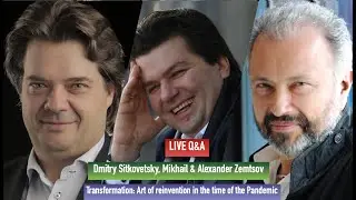 Live Q and A: Dmitry Sitkovetsky, Mikhail & Alexander Zemtsov (unedited)