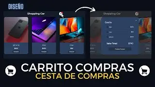Ecomerce - CESTA PARA UN CARRITO DE COMPRAS - HTML CSS & JS 1/2