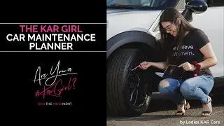 KAR Girl Car Maintenance Planner Log Tracking Your Car Maintenance
