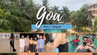 Goa Uncut🌊 Strangers to friends🇺🇸Vlog 20- Part 1 | #goa #travel @lasolasgoa @AmazonInOfficial 