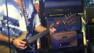 At Mars Torque Amplifier. Les Paul Jr build, P90 pickup