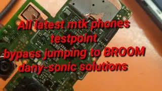 Infinix Note 12, note 12i testpoint to fix jumping to broom solution 👇👇👇