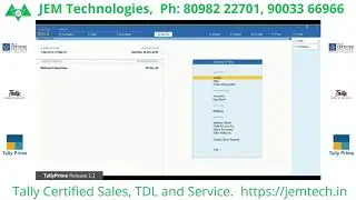 TallyPrime Learning  Lesson 9 - How to Cancel IRN in TallyPrime