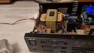 Akai A301, установка усилителя D класса tpa3116