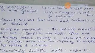 Resources required for E business, Class XI,  Bst