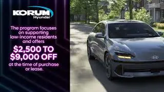 Washington State Electric Vehicle Rebate at Korum Hyundai (30 second)