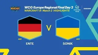 [HIGHLIGHTS] WCG 2019 Xi&rsquo;an, European Regional Final - Warcraft Ⅲ, 2R, Germany vs Ukraine (ENG)