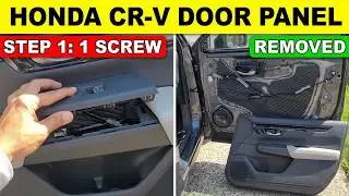 Как снять дверную панель Honda CR-V 2023-2025 годов.
