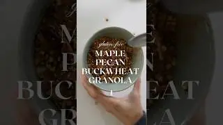 Easy Buckwheat Granola (Oat-Free, Seed Oil Free)