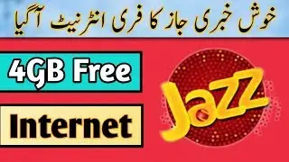#JazzNewCode2019 Jazz New Free Internet Code 2019/Jazz Free Internet 4GB Free Internet