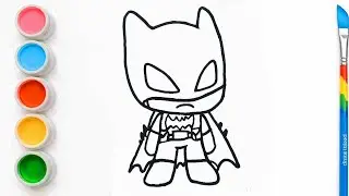 How to Draw Batman | Easy Step by Step Batman Drawing for Kids