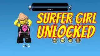 LEGO City Undercover Remastered Surfer Girl Unlock Location and Free Roam Gameplay