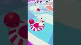 Fall Guys Insane Moments 78 #fallguys #lucky #insane #shorts #wenomechainsama