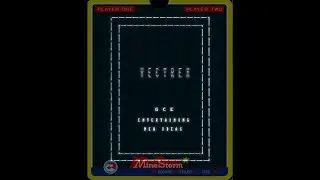 Mine Storm (マインストーム)   (光速船 / Vectrex.USA.1982..Dev. GCE. Pub. GCE, Bandai)