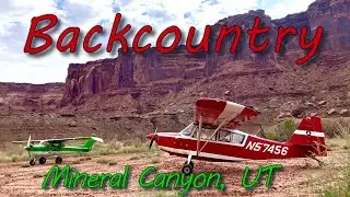 Backcountry Flying to Mineral Canyon