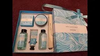 My review of the Spa Luxetique Mini Bath Gift Set For Her - Ocean