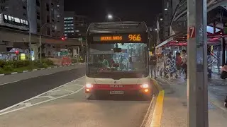 Tower Transit SG MAN NL323F A22 (Batch 1) SMB354P on Service 966 departing Bus Stop 44221