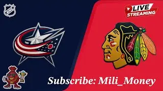 NHL Blue Jackets Vs Blackhawks Friday Night Hockey NHL 26 Simulation Game