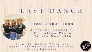 Last dance - country line dance - learn and dance