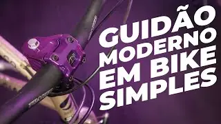 Como instalar guid&atilde;o moderno em bikes simples? Nova mesa GTU. Pedaleria