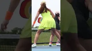 Ryka plays Pickleball in the Courtside