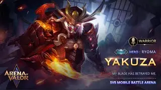 Arena Of Valor  - Ryoma | His Voice Sound So Intense! | Yakuza Skin | Gameplay