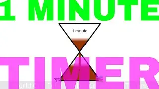 1 Minute Sand Timer