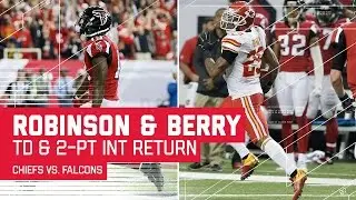 Matt Ryan Throws TD Pass, But Eric Berry Returns 2-Point Conversion to Take the Lead Back! | NFL