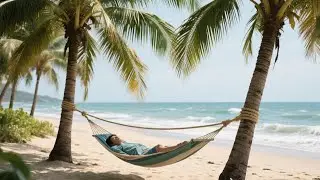 Tropical Beach Harmony Breaths Deeper Than Night For Deep Ocean Calm Sleep 🌊