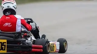 Onboard Xen de Ruwe in the Rotax Winter Cup at Campillos