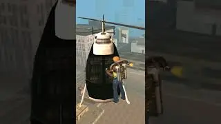 no body in police helicopter #gta #gaming #gtasangameplay #shortvideo #shorts