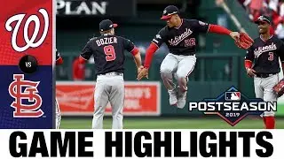 Adam Eaton, Max Scherzer lift Nationals to 2-0 NLCS lead | Nationals-Cardinals MLB Highlights