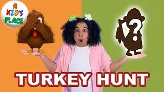 Turkey Hunt Chase & Find the Tricky Turkeys | Brain Break for kids | Dance song for kids
