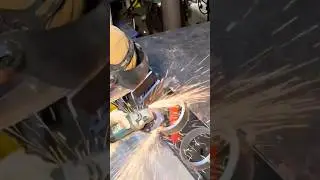 Prepping pipe for proper fit-up.