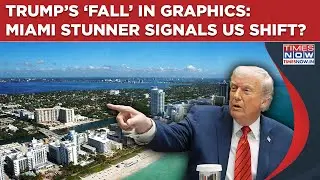 Trump&rsquo;s &lsquo;Fall&rsquo; Clear In Graphics? Miami Election Stunner Signals US Shifting From &lsquo;Reds&rsquo;? Watch