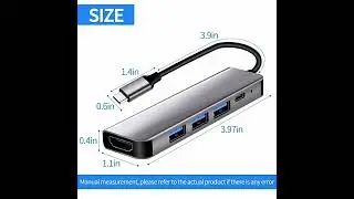 85W USB-C Power Hub with HDMI, USB 3.0 & Power Delivery &ndash; The Ultimate Laptop Accessory! #iphonecase
