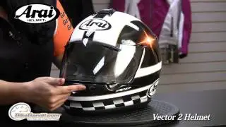 Arai Vector-2 Full Face Helmet at BikeBandit.com