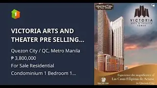 VICTORIA ARTS AND THEATER PRE SELLING ACROSS GMA NETWORK